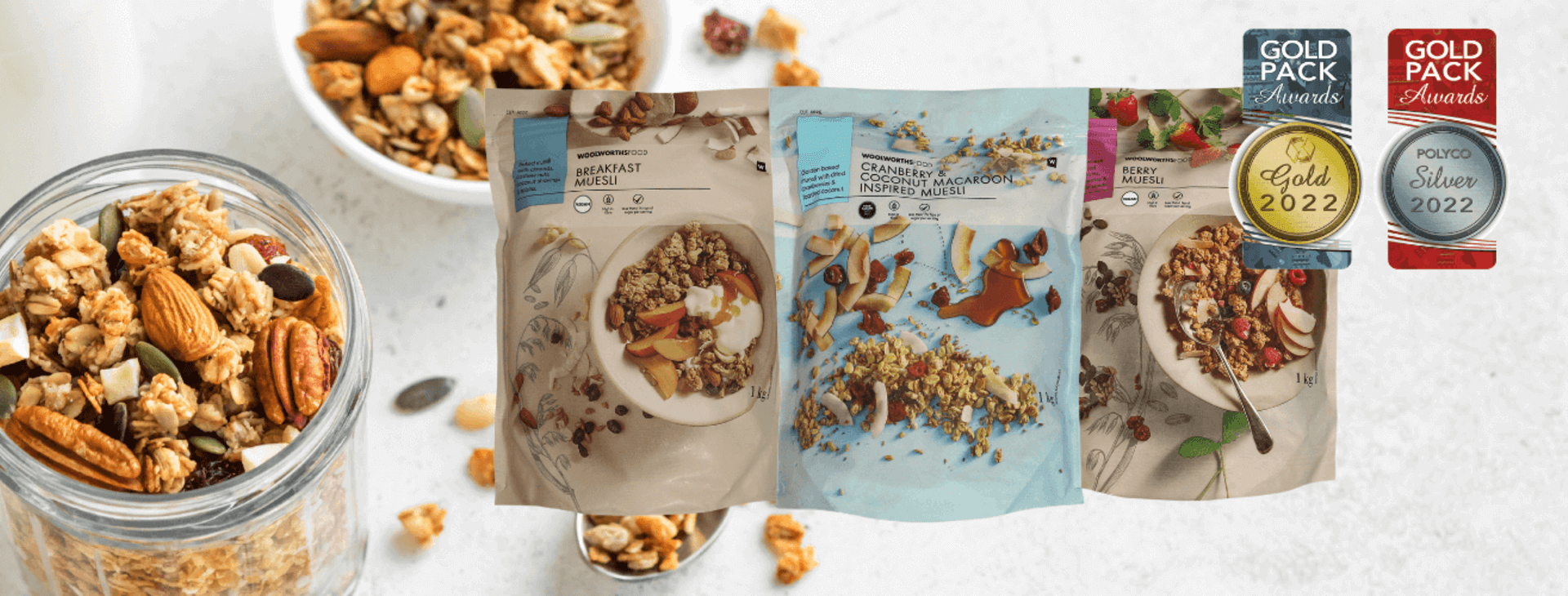 Woolworths's Musli Pouch in EcoLam Woolworths's Musli Pouch in EcoLam