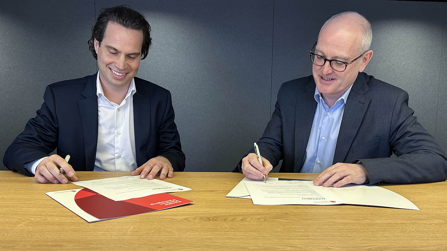 Signing of the agreement