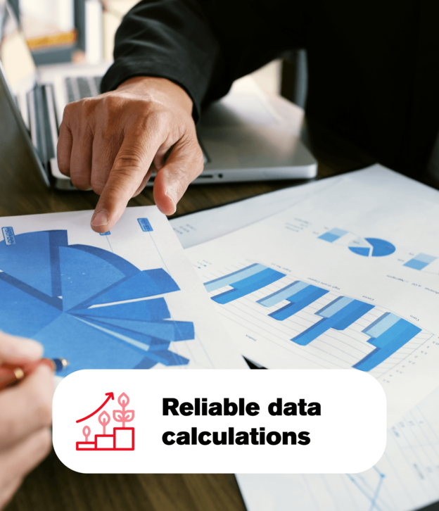 Packaging sustainability data analysis supporting reliable environmental calculations
