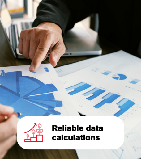 Packaging sustainability data analysis supporting reliable environmental calculations