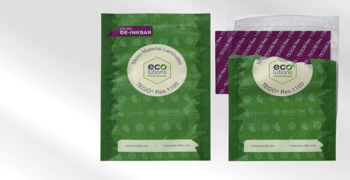 Constantia Flexibles and Evonik win German Packaging Award for deinking technology TEGO(R) Res 1100